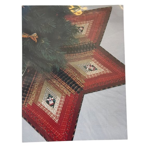 Quilters Teddy Bear Pattern Iron-On Templates Alicias Attic Prairie Christmas u - Picture 5 of 12